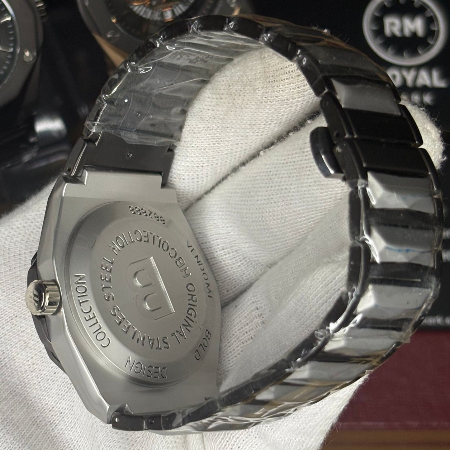 HUBLOT DIAMOND CUT CHRONOGRAPH