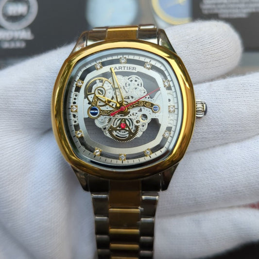 CARTIER MEN SKELETON WATCH - 5 STYLES