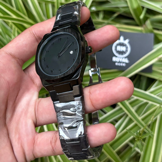 STEEL ARABIC AURA WATCH