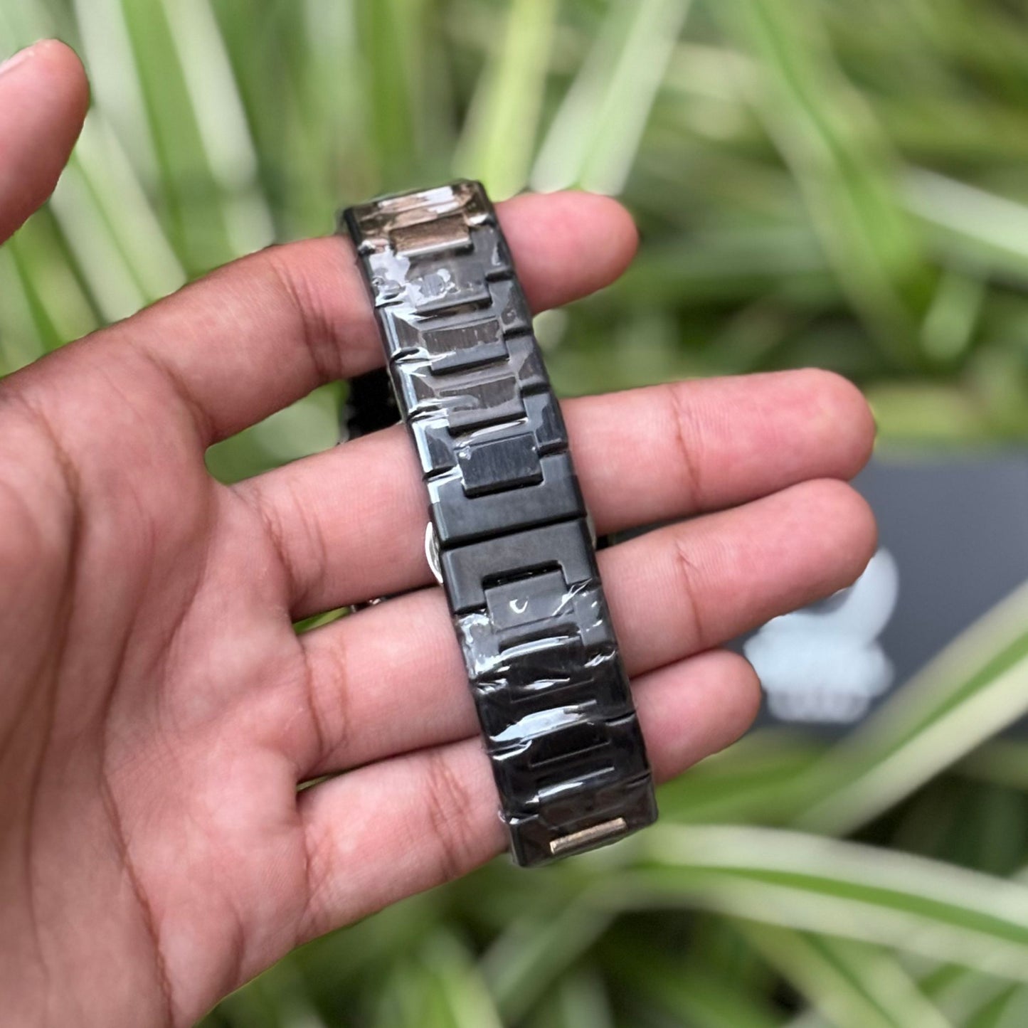 STEEL ARABIC AURA WATCH