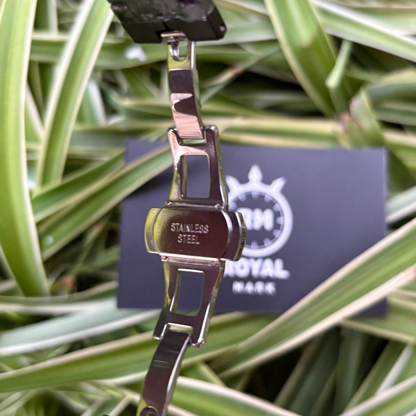 STEEL ARABIC AURA WATCH