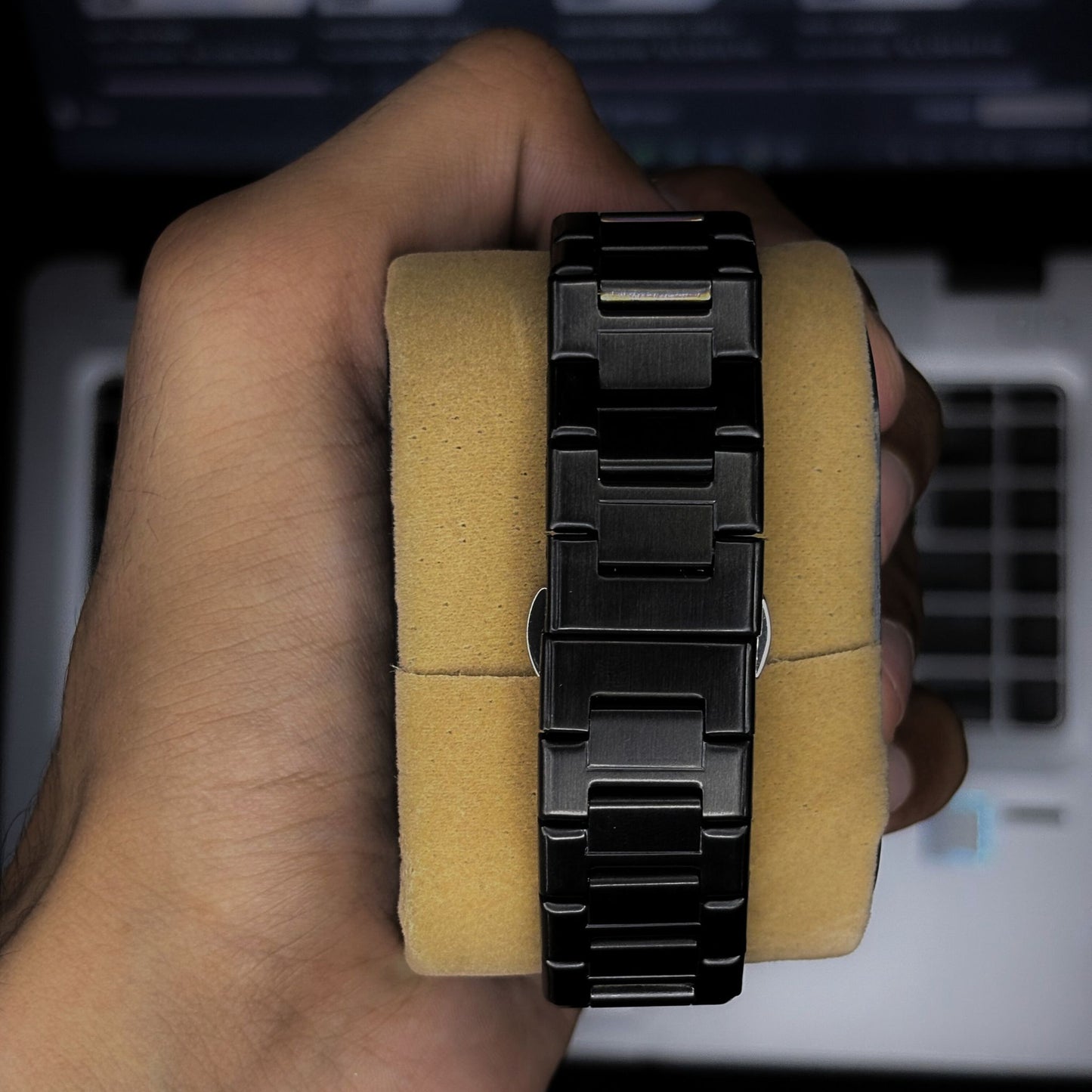STEEL ARABIC AURA WATCH