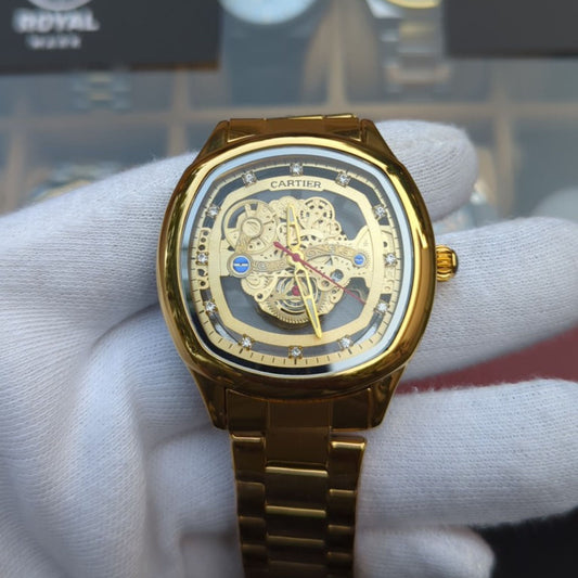 CARTIER MEN SKELETON WATCH - 5 STYLES