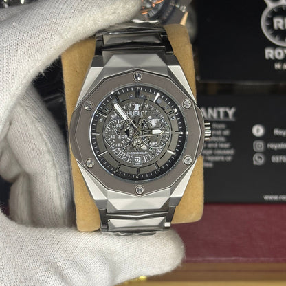 HUBLOT DIAMOND CUT CHRONOGRAPH