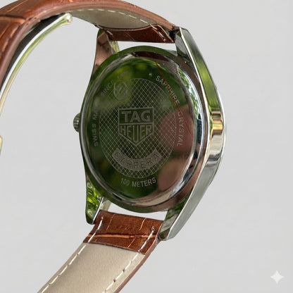 TGH - CARRERA CALIBRE 5 WATCH - LEATHER STRAP