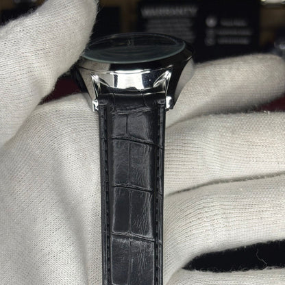 TAG HEUER - CARRERA CALIBRE 5 WATCH - LEATHER STRAP