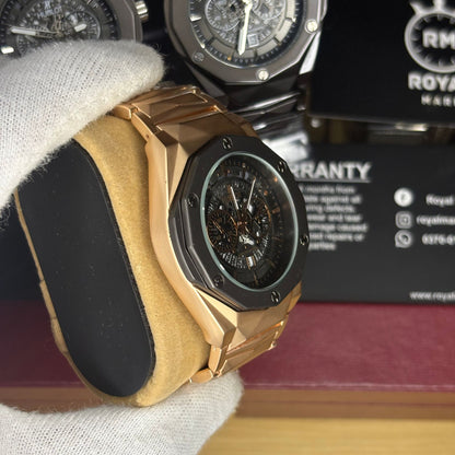HUBLOT DIAMOND CUT CHRONOGRAPH