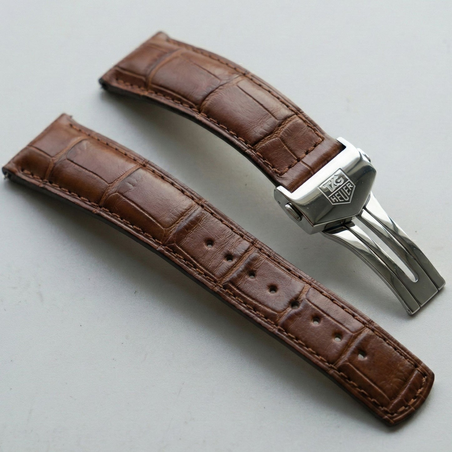 TGH - CARRERA CALIBRE 5 WATCH - LEATHER STRAP