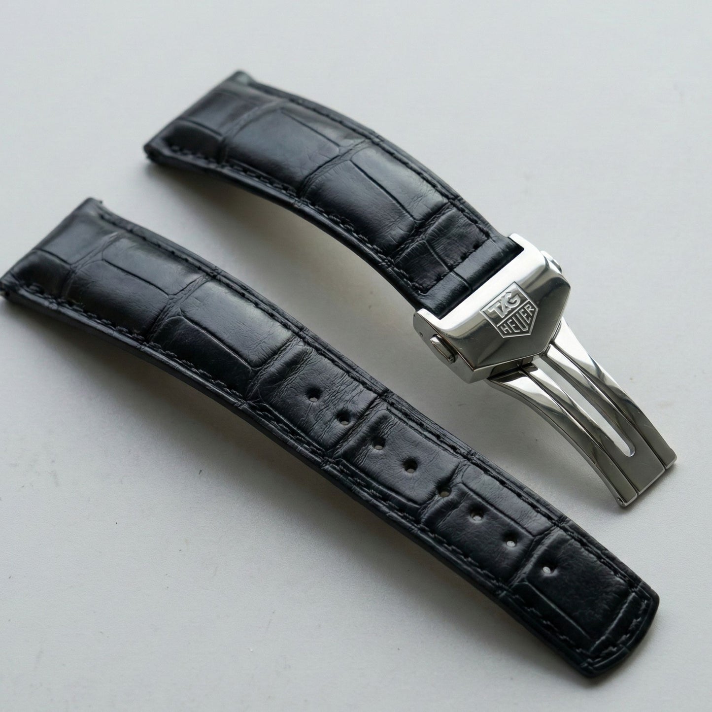 TGH - CARRERA CALIBRE 5 WATCH - LEATHER STRAP