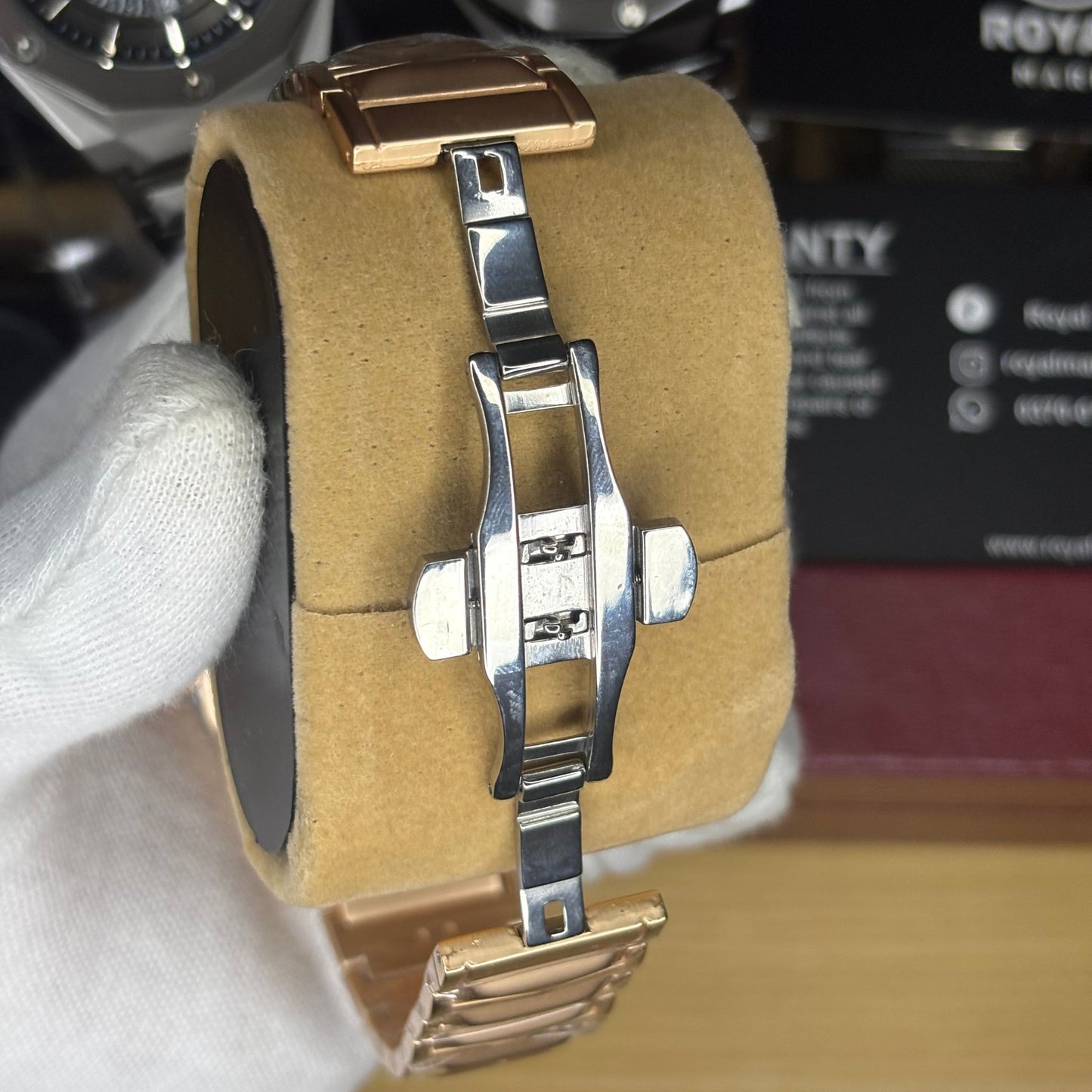 HUBLOT DIAMOND CUT CHRONOGRAPH